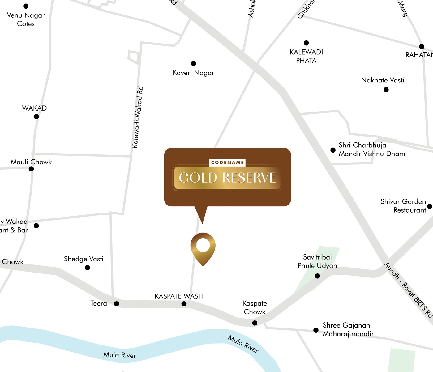 Austin Aurus Location Map